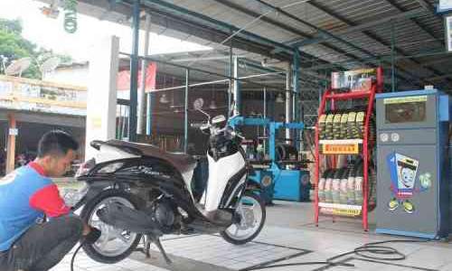 Mudik Naik Motor, Berikut Tekanan Angin Ban Motor Yang Tepat Buat Perjalanan Mudik