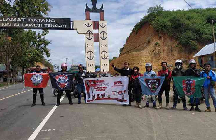 Begini Cara Komunitas X-riders Yamaha Indonesia Raya Kemerdekaan RI