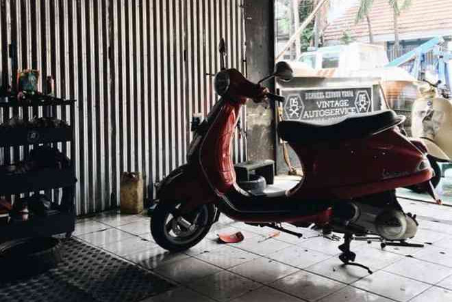 Rekomendasi Bengkel Motor Vespa di Jakarta