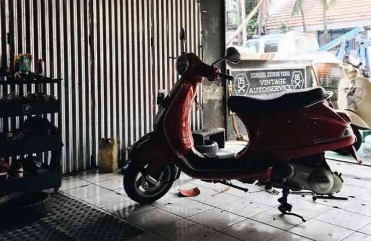 Rekomendasi Bengkel Motor Vespa di Jakarta
