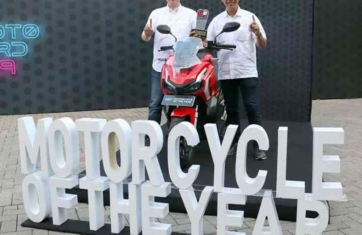 Honda ADV150 Raih Motorcycle of The Year