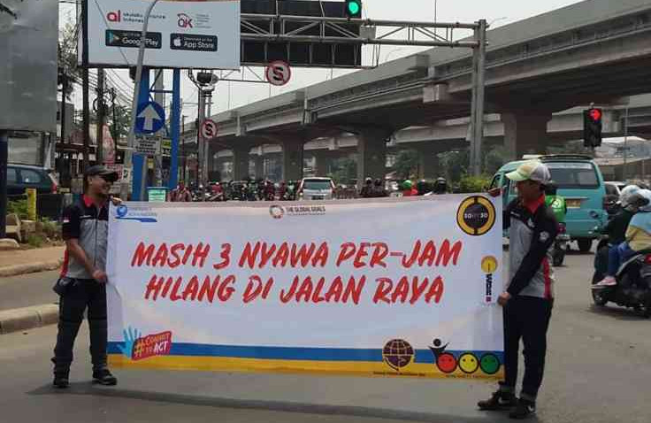 Pegiat Aksi Keselamatan Berkendara Ajak Masyarakat Disiplin Berlalulintas
