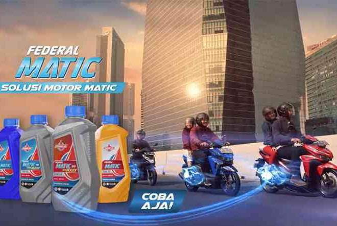 Federal Matic Solusi Untuk Motor Matic Kamu, Coba Aja!