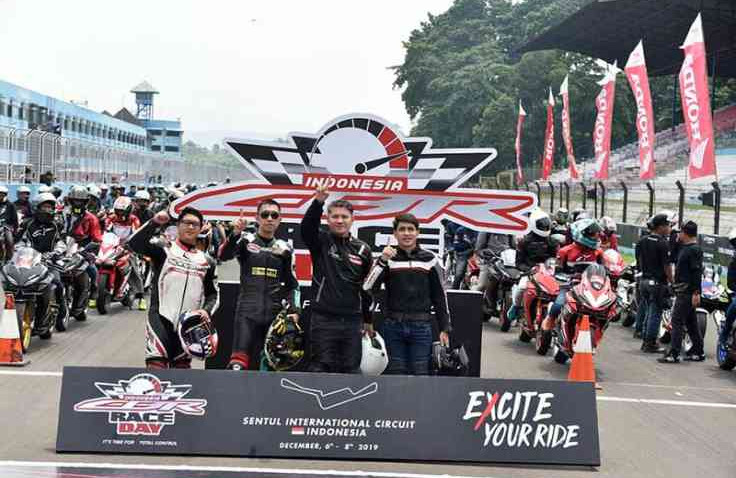 Komunitas Honda CBR Ramaikan Seri Terakhir Indonesia CBR Race Day 2019