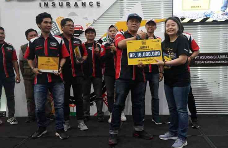 Komunitas Honda CBR Tangerang Juara IRSA 2019