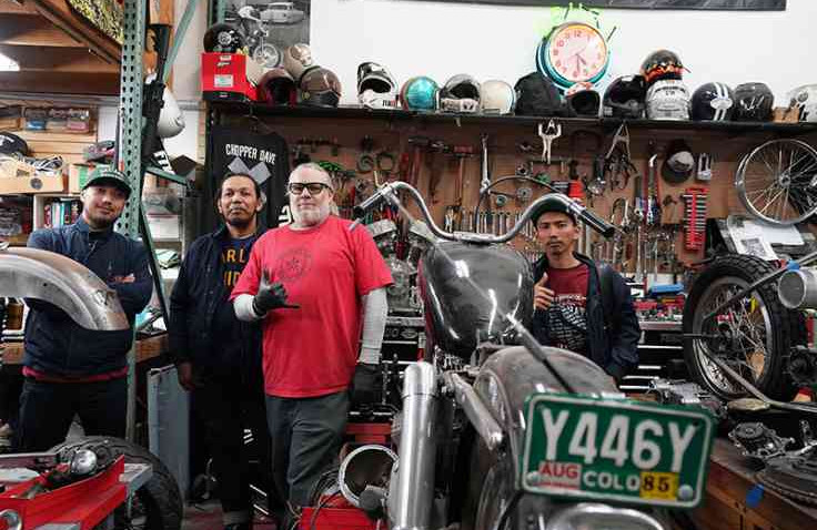 Tim Suryanation Motorland Berkunjung ke Mooneyes Company