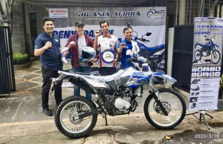 Konsumen Pertama Yamaha WR155 Akhirnya Terima Unit Setelah Lama Menunggu