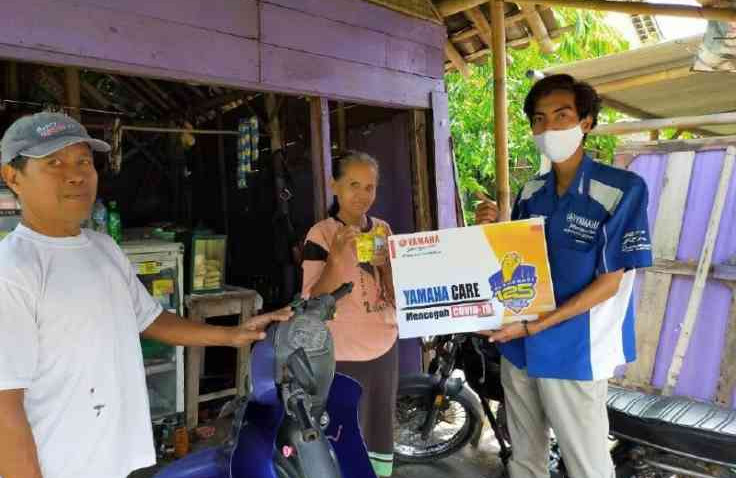 Yamaha Jawa Tengah Ramai-Ramai Bantu Masyarakat