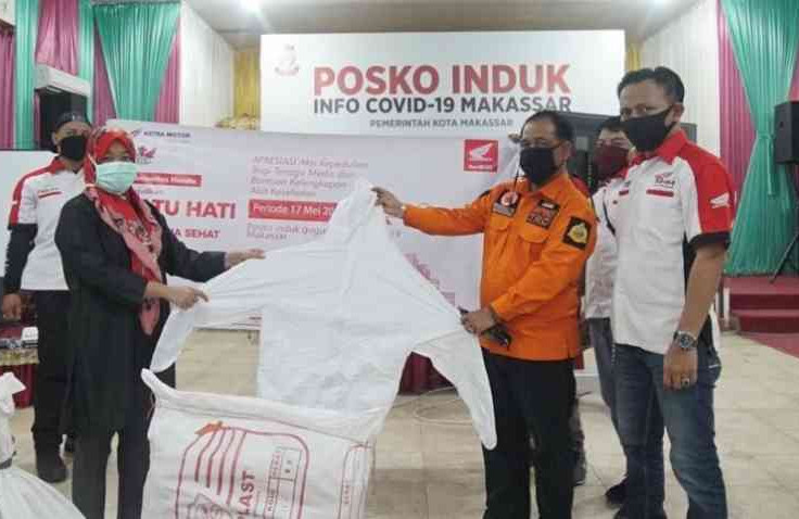 Bikers Honda Bersatu Salurkan Bantuan 26 Ribu APD