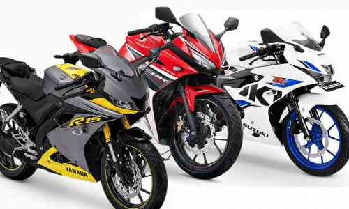 Harga Motor Sport Full Fairing 150cc Honda, Yamaha dan Suzuki Juli 2020