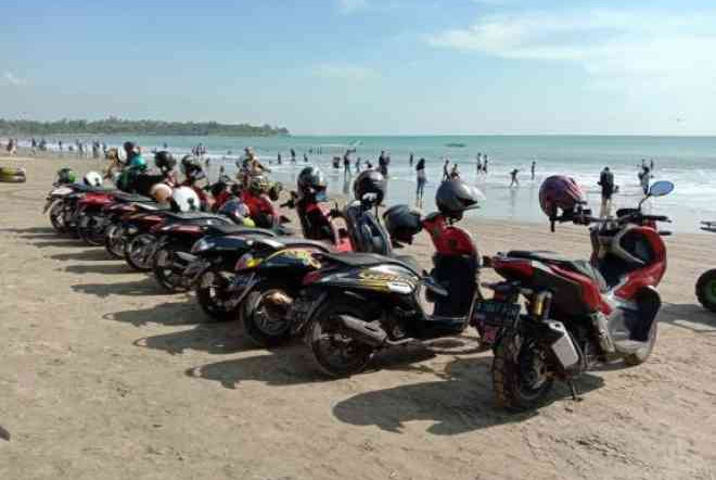 Serunya Komunitas Honda Genio Jakarta Turing ke Banten