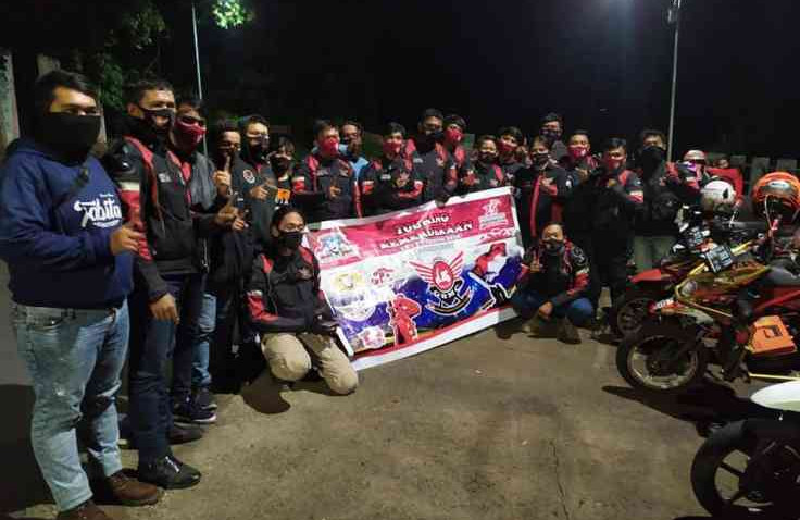 Peringati Kemerdekaan RI, Bikers GBMC Adakan Touring Kemerdekaan