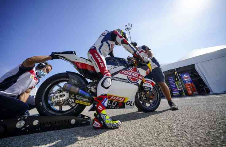 Pembalap federal Oil Tercepat ke 4 di FP2 Moto2 San Marino