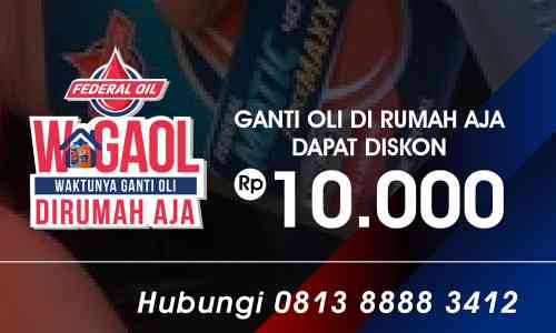 Motor Kamu Sudah Ganti Oli Belum, Yuk Ikutan Program WAGOL