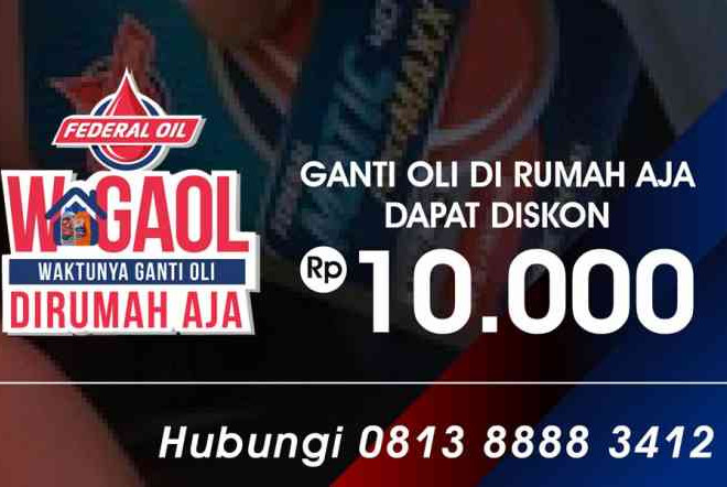 Motor Kamu Sudah Ganti Oli Belum, Yuk Ikutan Program WAGOL