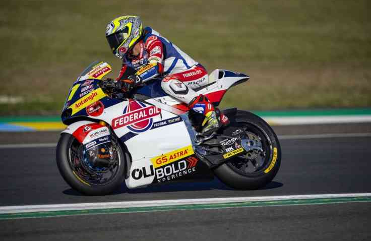 Pembalap Federal Oil Start Dari Baris ke 7 Dan 9 di Moto2 Le Mans