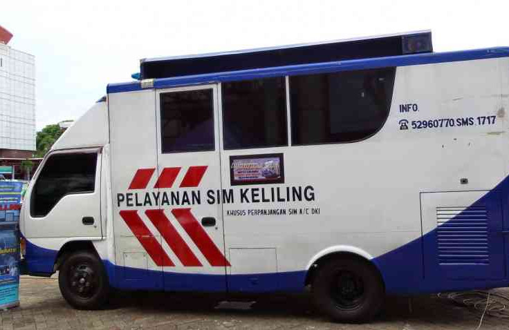 Ini 5 Tempat Pelayanan SIM Keliling di Jakarta