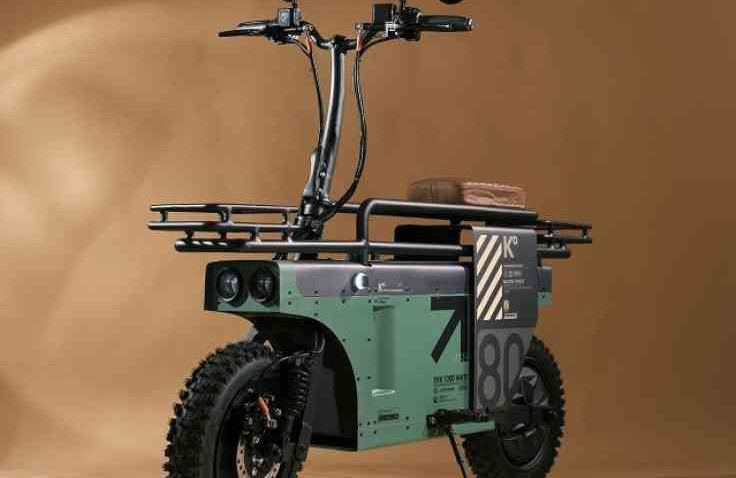 Seperti sepeda Lipat, Motor Listrik Ini Bisa Dilipat