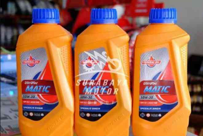 Federal Ultratec Matic, Cocok untuk Oli Sepeda Motor Matic yang Usianya Lebih Dari 5 Tahun