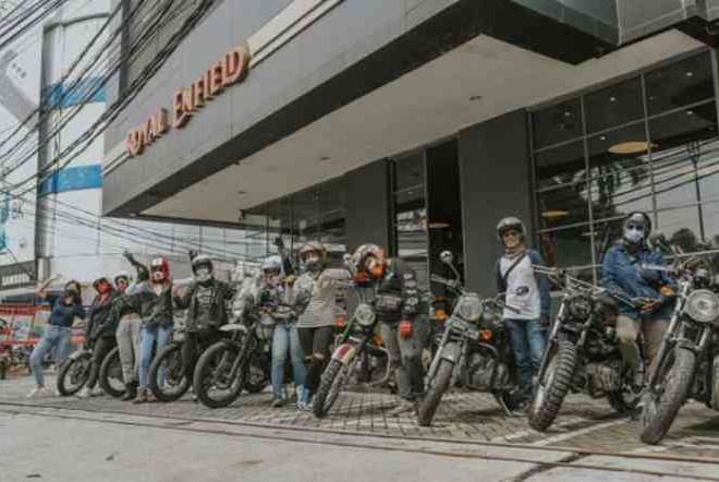 Begini Cara Lady Bikers Peringati Hari Perempuan Sedunia