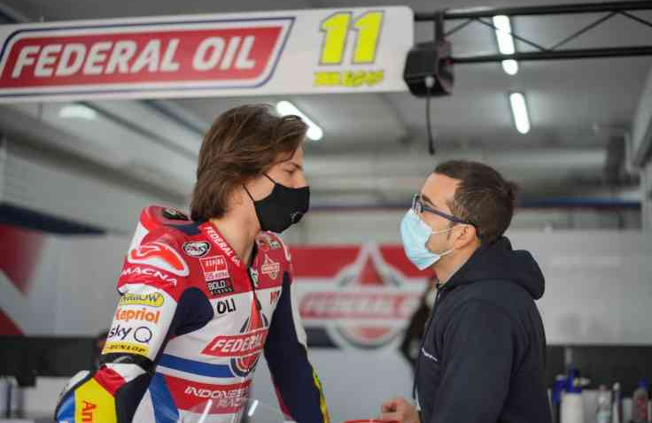 Tes Pramusim Moto2 2021 di Valencia, Fabio Di Giannantonio Raih Posisi Enam Besar 