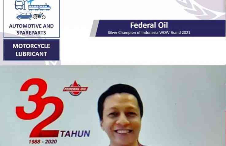Selalu Jadi Solusi Pilihan Solusi Berkendara, Federal Oil Raih Wow Brand Award 2020 dan  Indonesia Branding Campaign of the Year