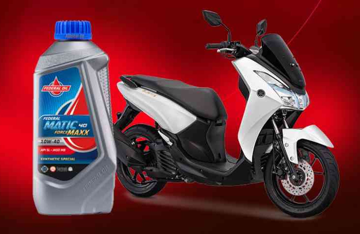 Oli Motor Matic Untuk Yamaha Lexi, Segmen Premium 125cc
