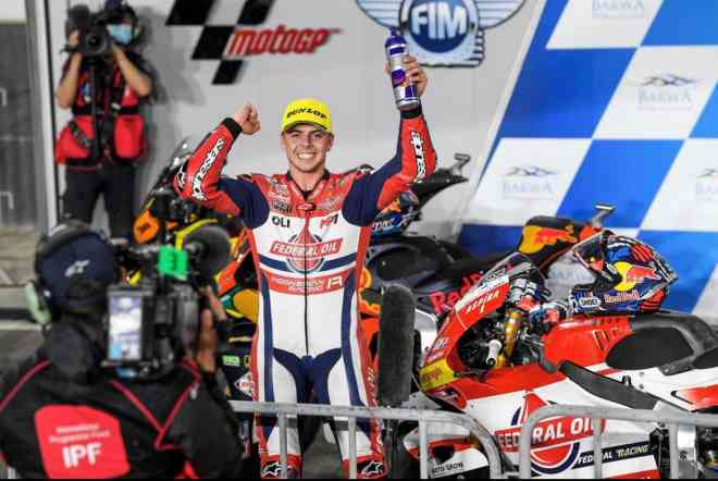 Podium Diggia di Awal Musim Moto2 2021, Jadi Kebanggan Bagi Federal Oil 