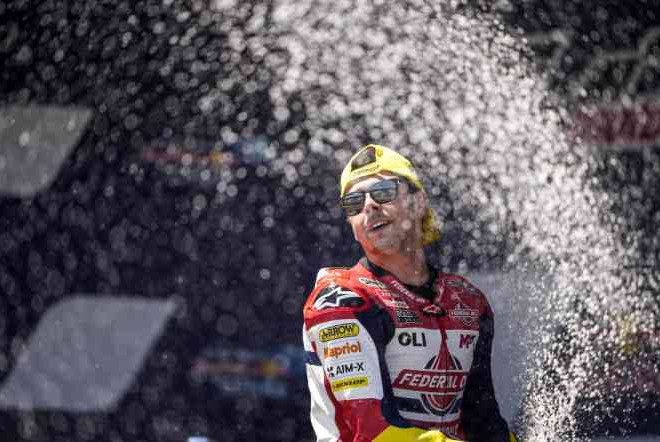 Menang di Moto2 Jerez, Fabio Di Giannantonio: Kemenangan ini Untuk Fausto Gresini