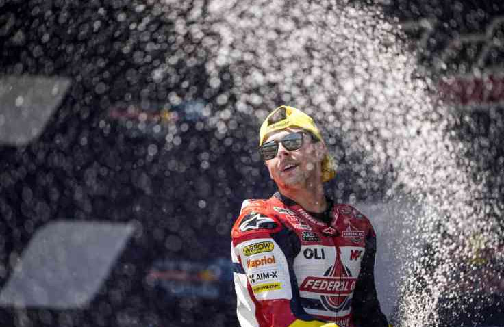 Menang di Moto2 Jerez, Fabio Di Giannantonio: Kemenangan ini Untuk Fausto Gresini