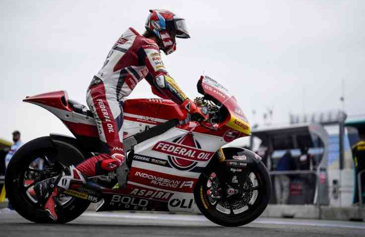 Pembalap Federal Oil Berharap Hujan di Moto2 Assen 2021