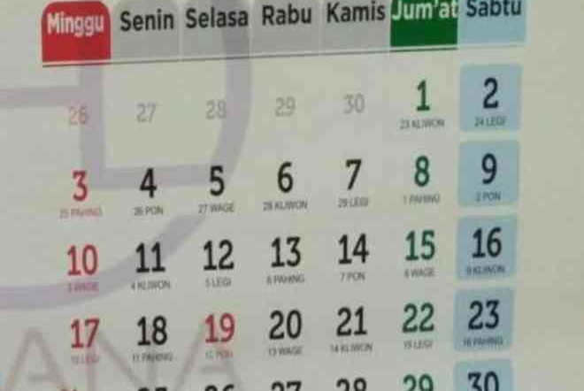 Daftar Peristiwa dan Peringatan Bulan Oktober 2021