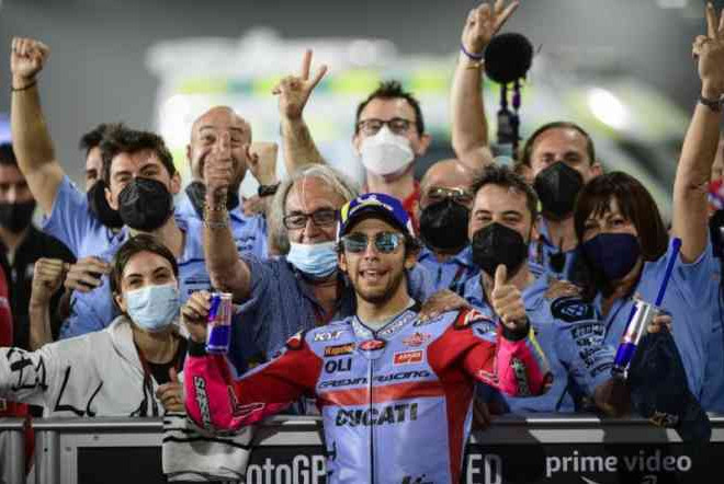  Luar Biasa! Enea Bastianini Langsung Podium Pertama di MotoGP Qatar 2022, Bikin Bangga Indonesia