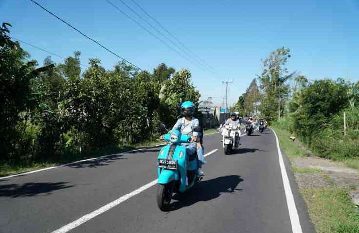  Pengguna Motor Matic di Bali Keliling Sambil Wisata Kuliner