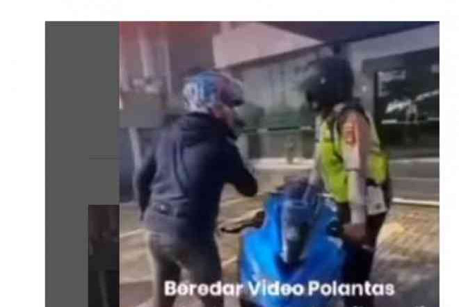  Viral Pemotor ditilang Polisi di Area Diler di lampung, Begini Kejadian yang Sebenarnya