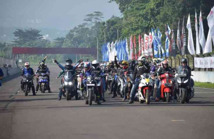 Komunitas Maxi Ikut Ramaikan Acara YSR di Sentul Saat Akhir Pekan