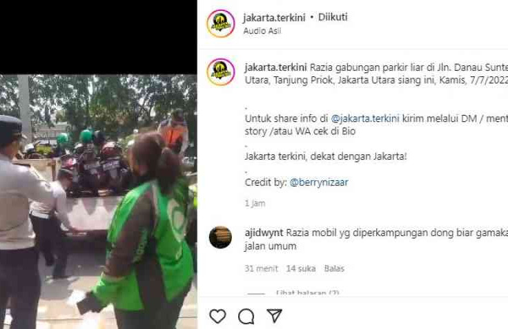  Mulai Sekarang Jangan Parkir Sembarangan, Polda Metro Jaya Perintahkan Derek Paksa