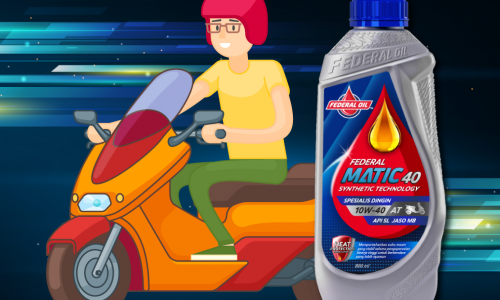 Motor Matic 150cc Cocoknya Pakai Oli Federal Matic yang Mana ? Berikut Penjelasannya