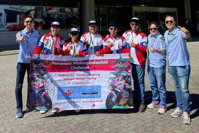 Federal Oil Ajak Konsumen Nonton Langsung MotoGP Jepang di Sirkuit Motegi