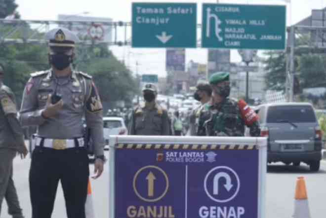 Ini Jadwal Ganjil Genap Puncak Sabtu Minggu 8-9 Oktober 2022