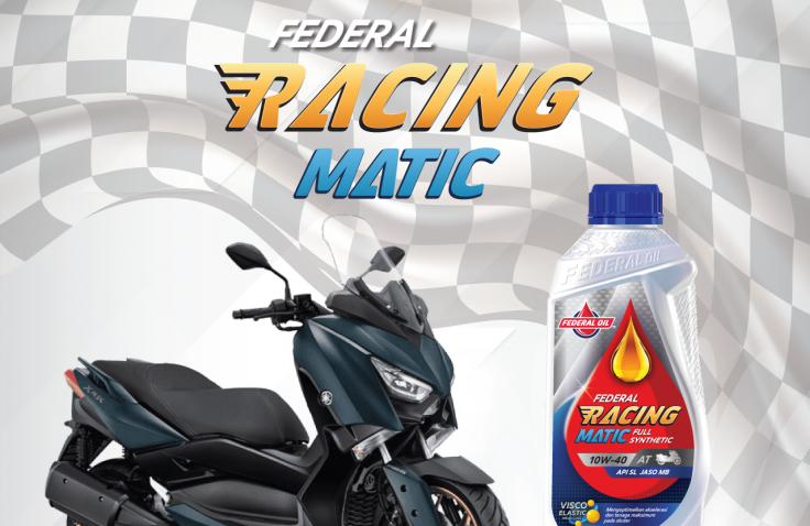 Federal Racing Matic, Oli Paling Cocok Untuk Motor Matic Kesayanganmu
