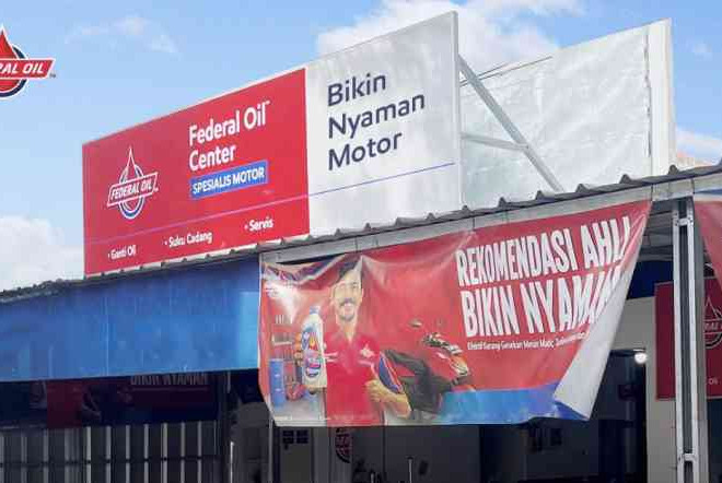 Persiapan Tahun Baru, Bikin Motormu Makin Nyaman di Federal Oil™ Center