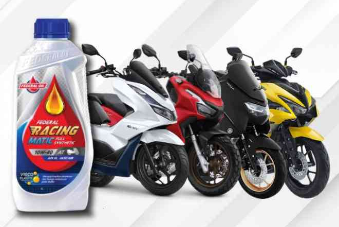 Buat Motor Matic Premiummu Makin Nyaman, Gunakan Saja Federal Racing Matic